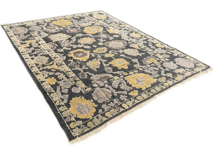 Detail image of 8' x 10' 3 Hand Knotted Darya Wool Rug