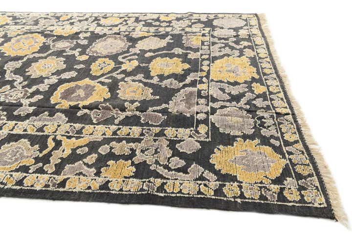 8' x 10' 3 Hand Knotted Darya Wool Rug