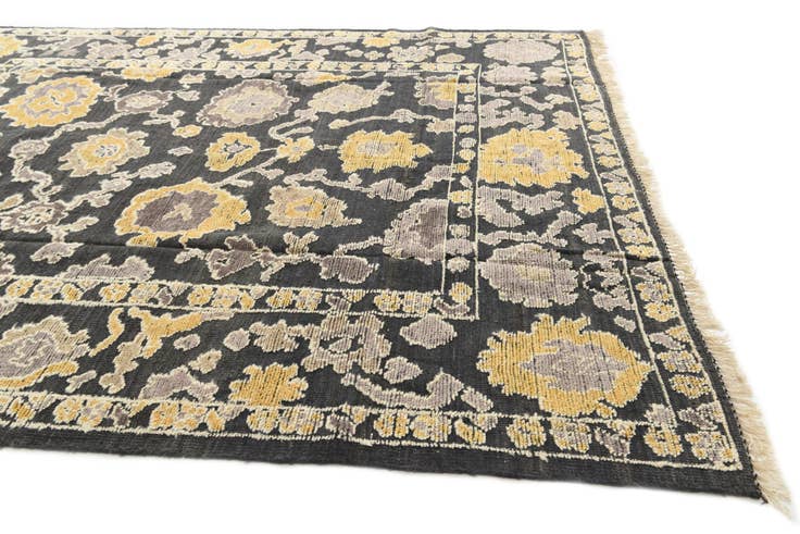 Detail image of 8' x 10' 3 Hand Knotted Darya Wool Rug