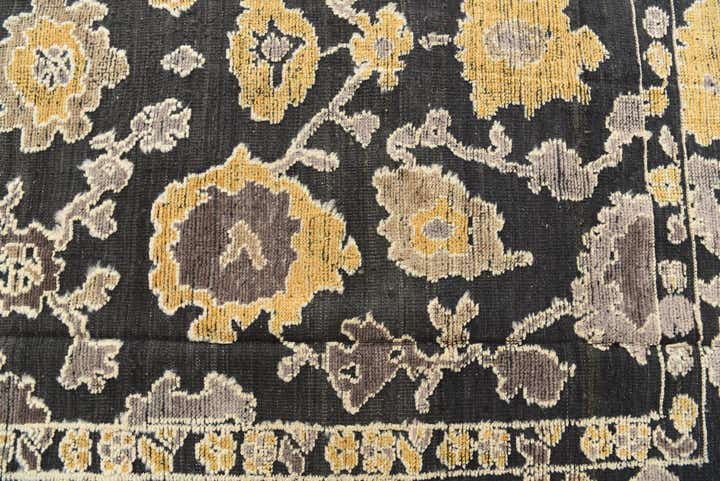 8' x 10' 3 Hand Knotted Darya Wool Rug