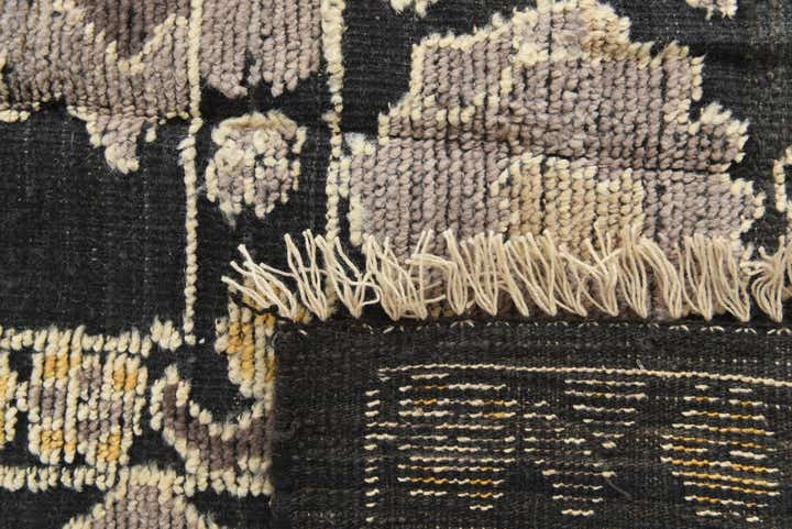 8' x 10' 3 Hand Knotted Darya Wool Rug
