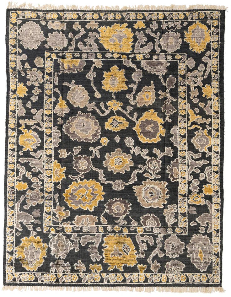 Detail image of 8' x 10' 3 Hand Knotted Darya Wool Rug