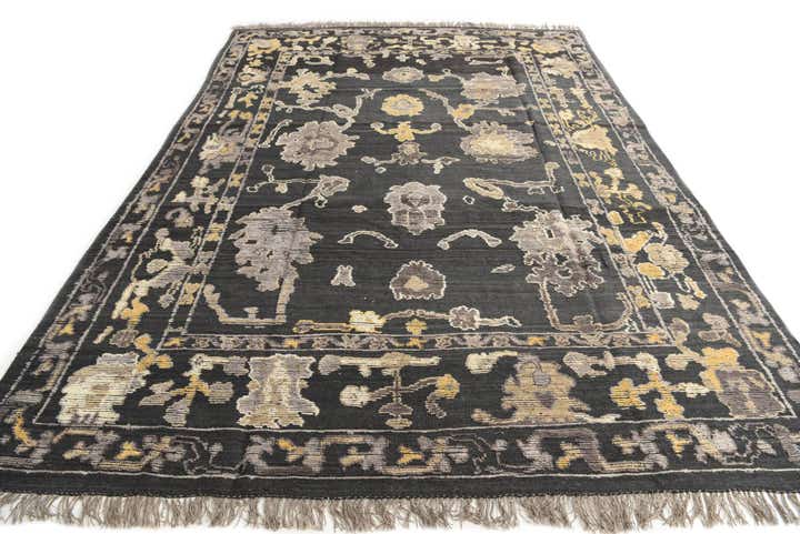 8' 8 x 12' 4 Hand Knotted Darya Wool Rug