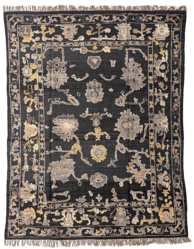 Detail image of 8' 8 x 12' 4 Hand Knotted Darya Wool Rug