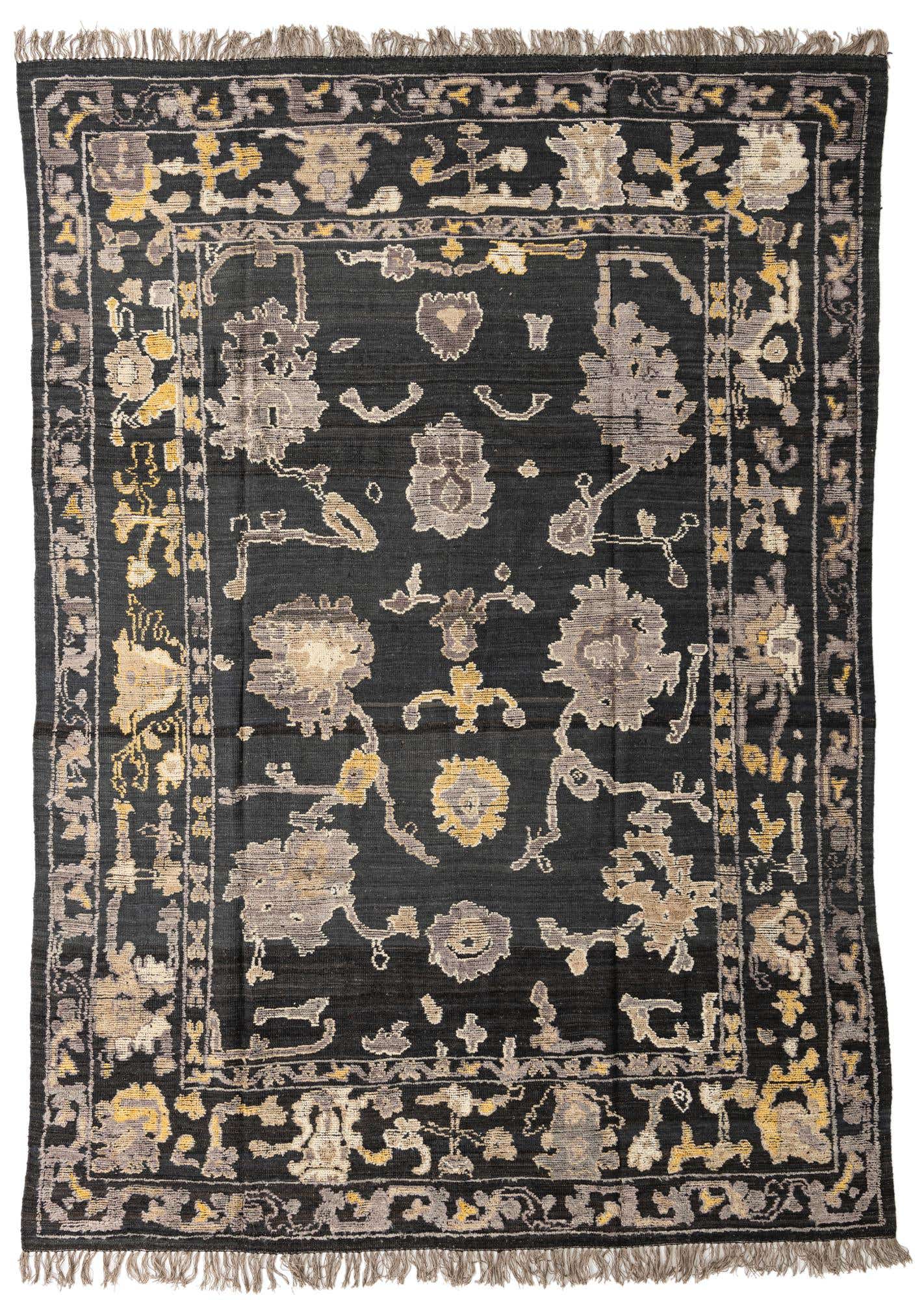 8' 8 x 12' 4 Hand Knotted Darya Wool Rug
