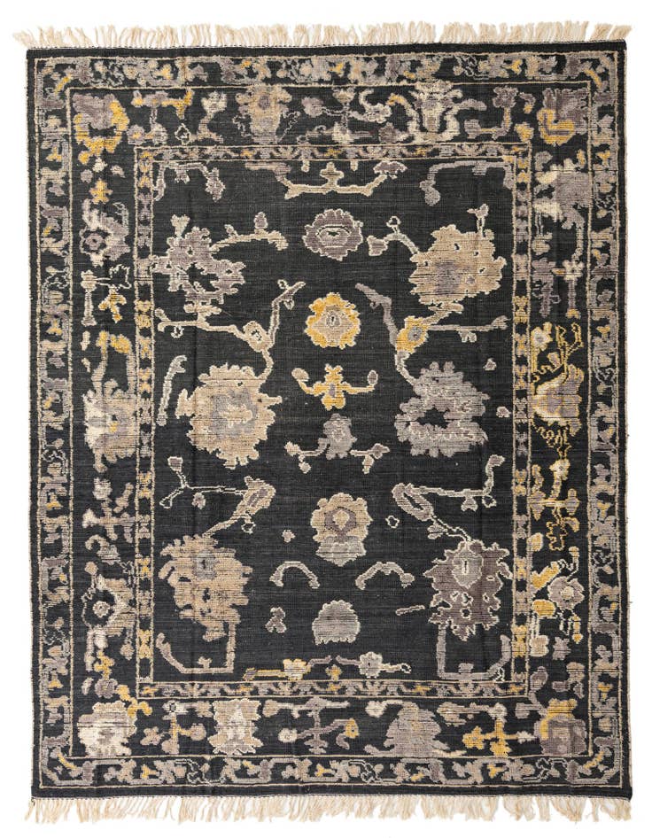 Detail image of 7' 10 x 10' 3 Hand Knotted Darya Wool Rug
