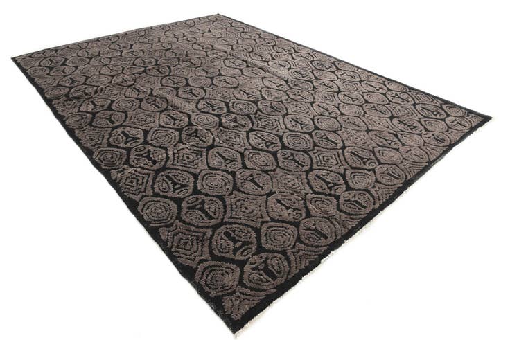 Detailansicht von 290cm x 410cm Handgeknüpft Darya Wolle Teppich