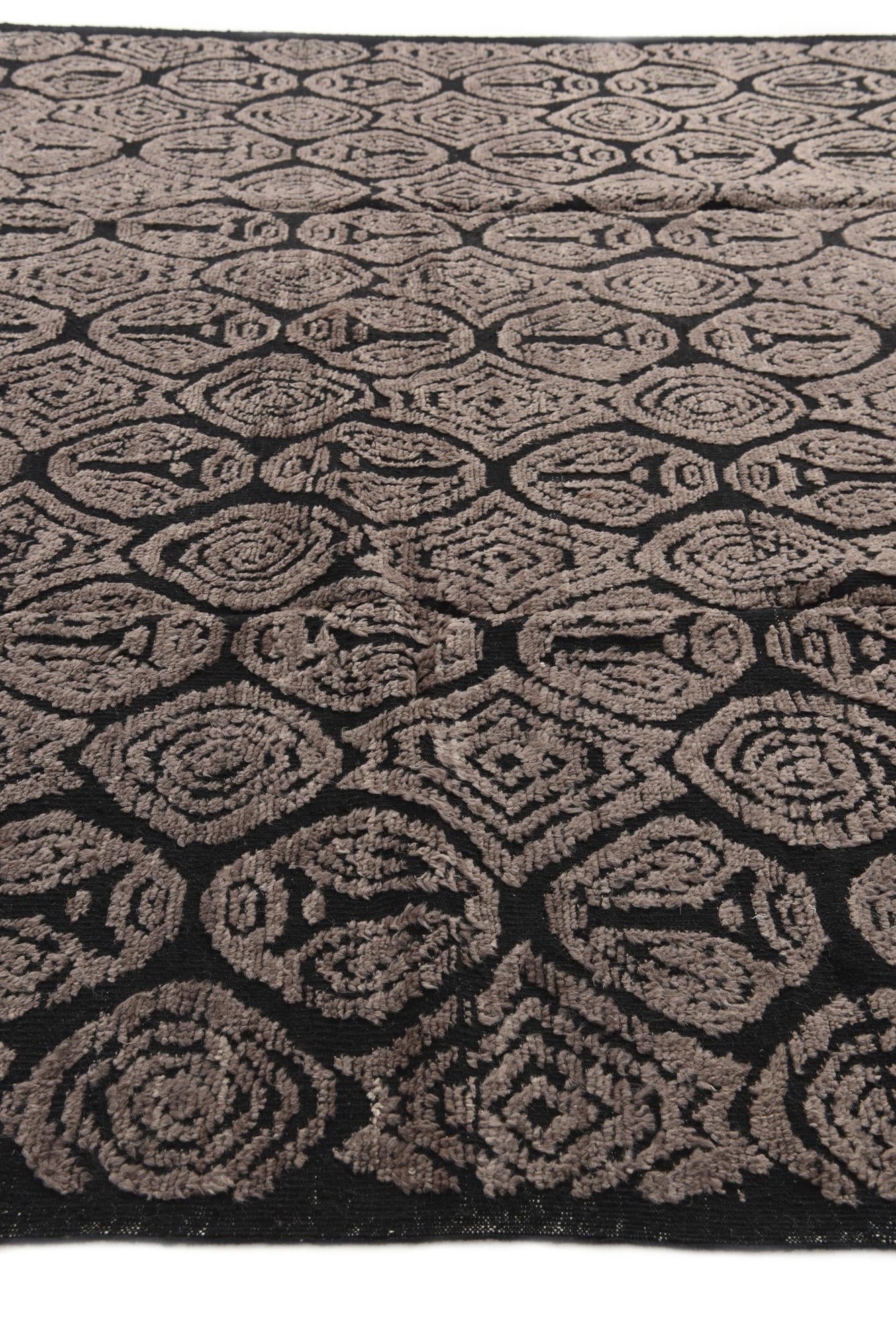 9' 6 x 13' 6 Hand Knotted Darya Wool Rug