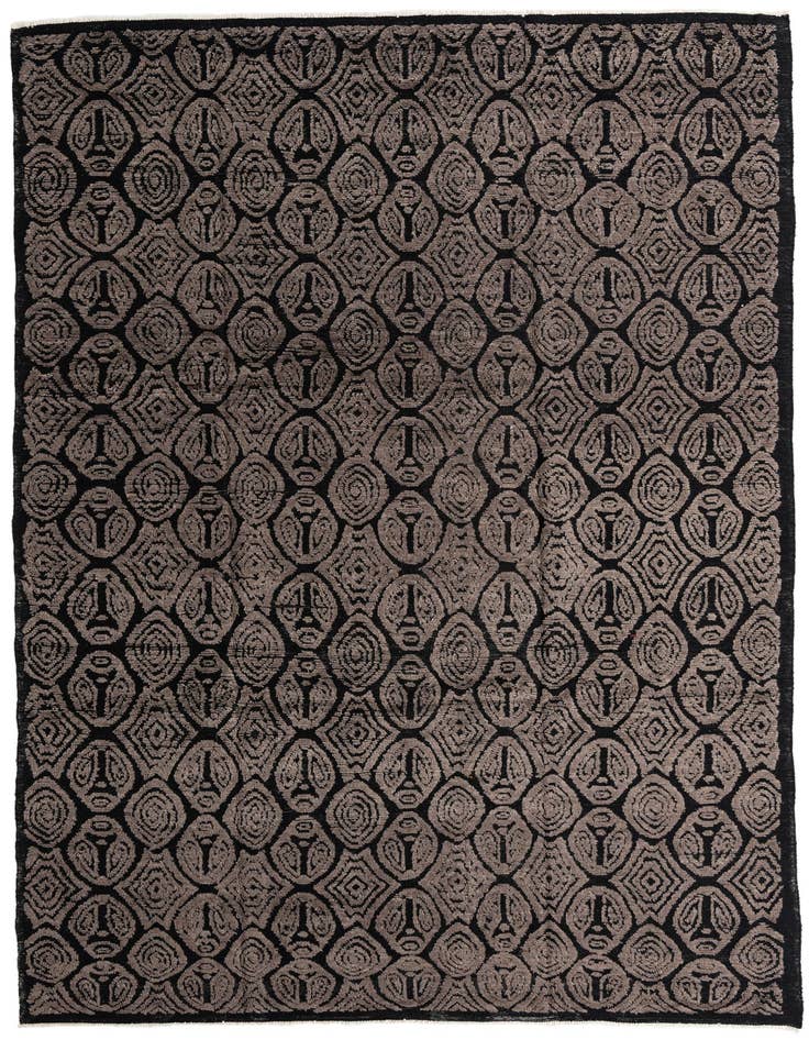 Detail image of 9' 6 x 13' 6 Hand Knotted Darya Wool Rug