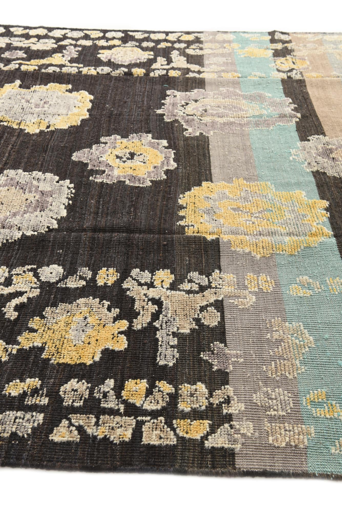 8' 2 x 10' 4 Hand Knotted Darya Wool Rug