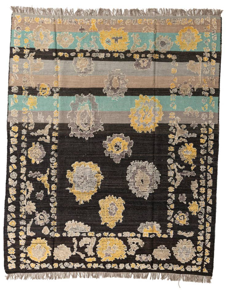 Detail image of 8' 2 x 10' 4 Hand Knotted Darya Wool Rug