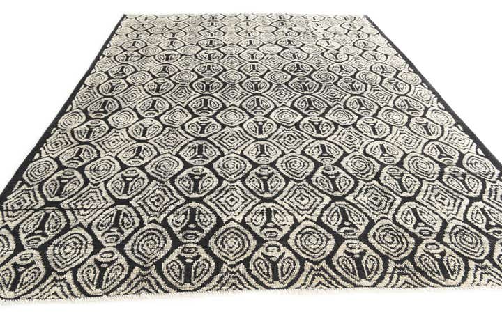 9' 4 x 12' 1 Hand Knotted Darya Wool Rug