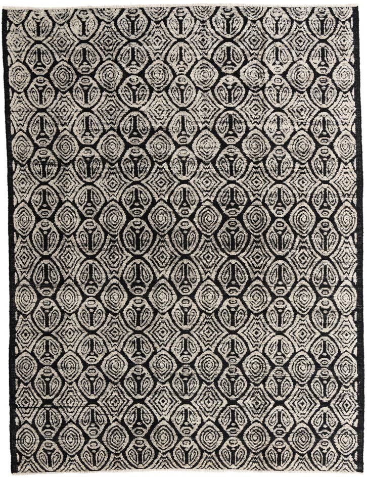 Detail image of 9' 4 x 12' 1 Hand Knotted Darya Wool Rug