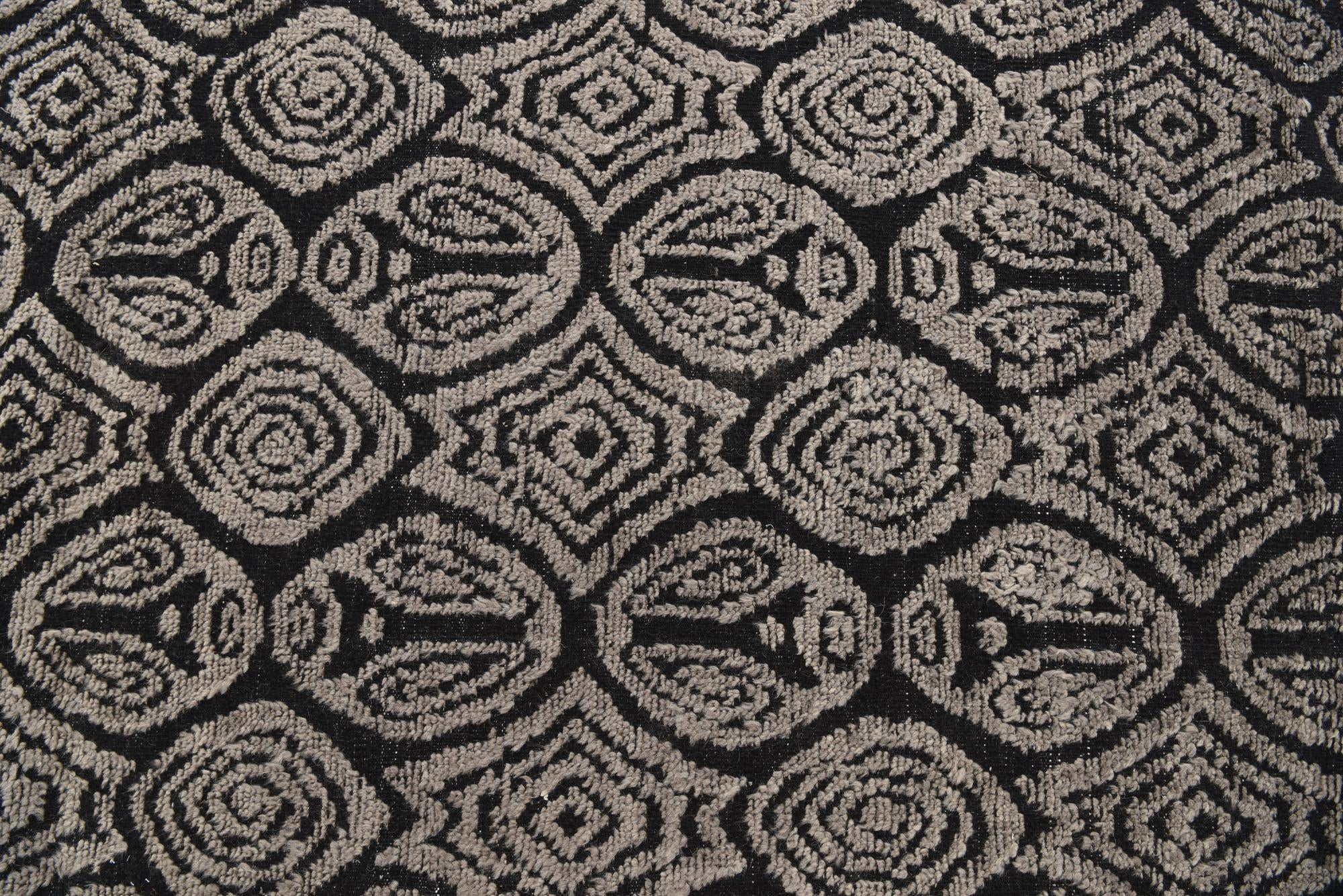 9' 1 x 12' 4 Hand Knotted Darya Wool Rug