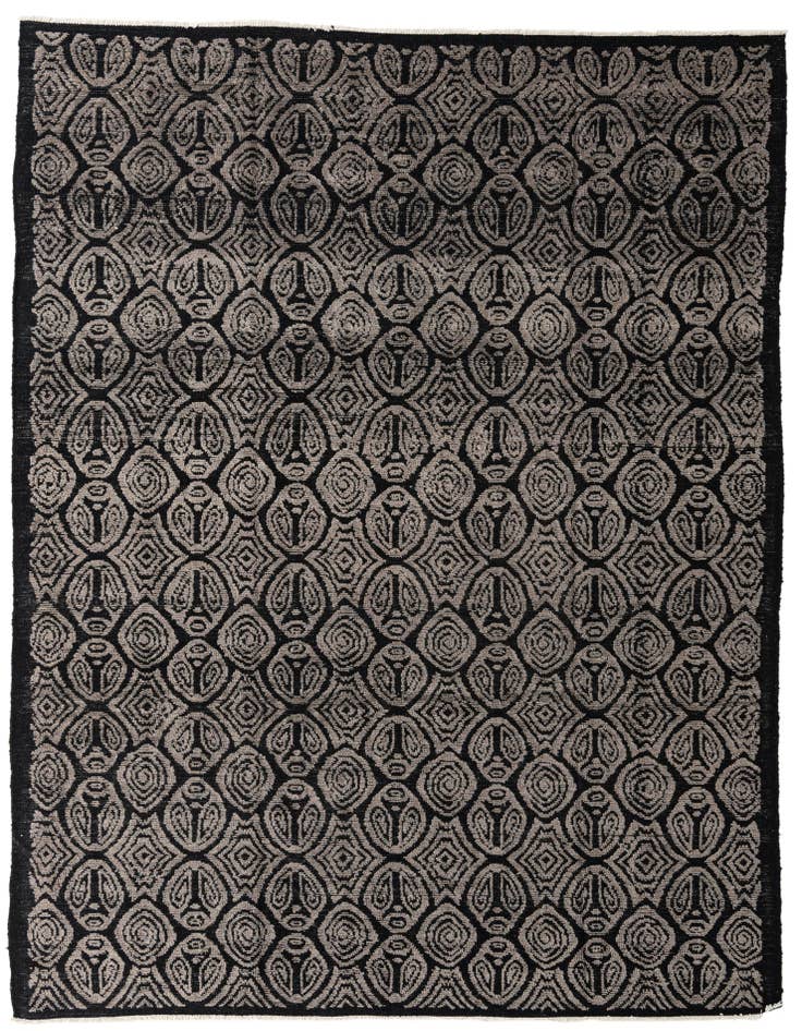 Detail image of 9' 1 x 12' 4 Hand Knotted Darya Wool Rug