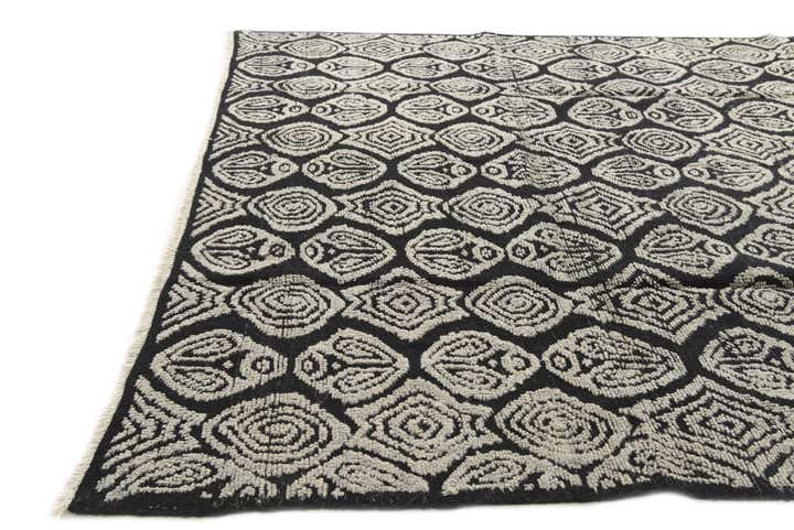 8' x 10' 2 Hand Knotted Darya Wool Rug