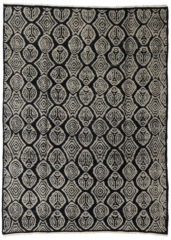 8' x 10' 2 Hand Knotted Darya Wool Rug