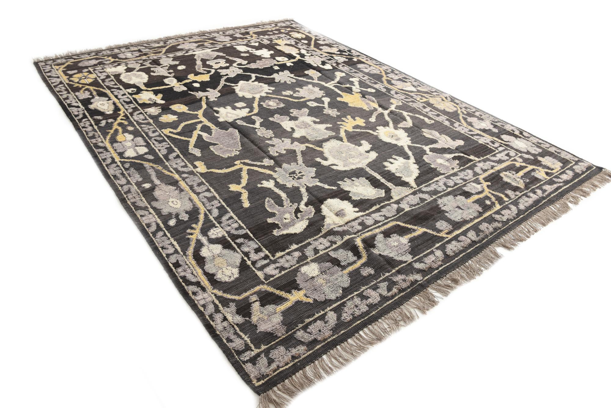 9' 1 x 12' Hand Knotted Darya Wool Rug