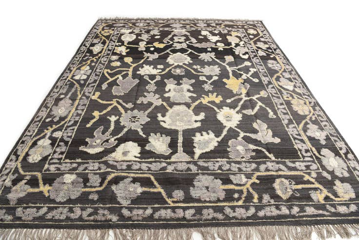 Detail image of 9' 1 x 12' Hand Knotted Darya Wool Rug