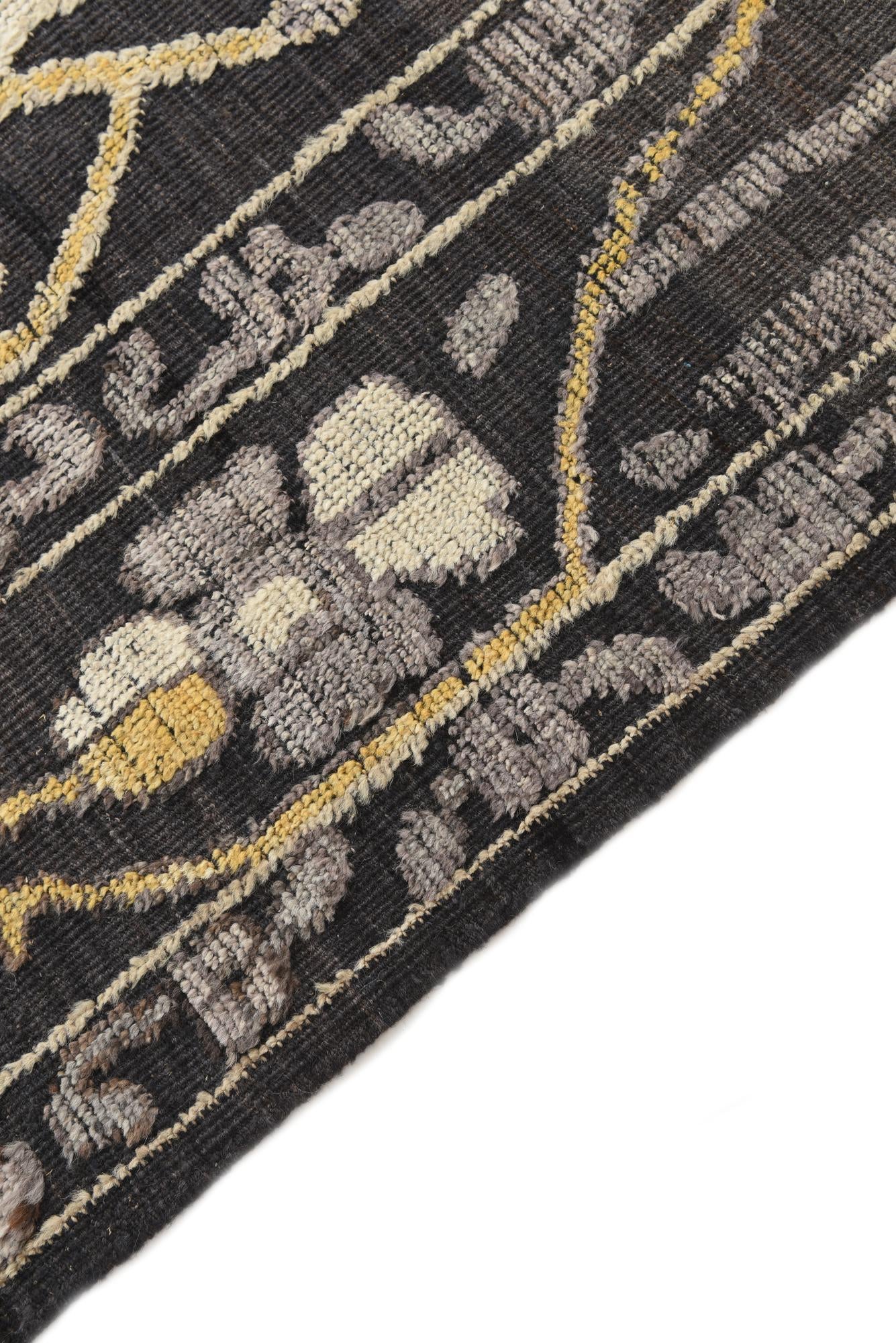 9' 1 x 12' Hand Knotted Darya Wool Rug