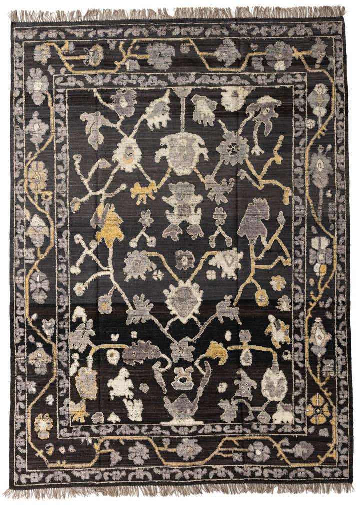 9' 1 x 12' Hand Knotted Darya Wool Rug