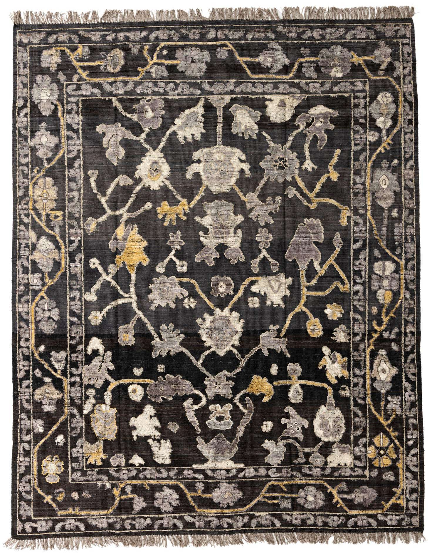 9' 1 x 12' Hand Knotted Darya Wool Rug