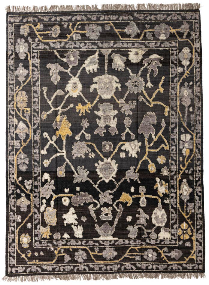 Detail image of 9' 1 x 12' Hand Knotted Darya Wool Rug