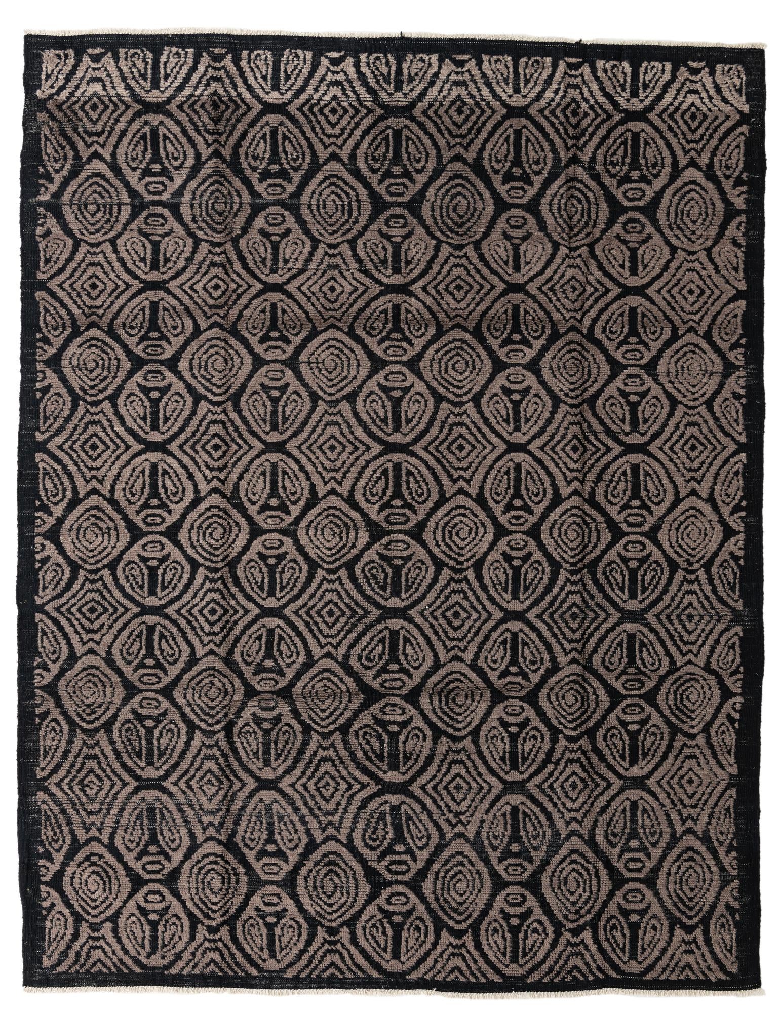8' x 10' 2 Hand Knotted Darya Wool Rug