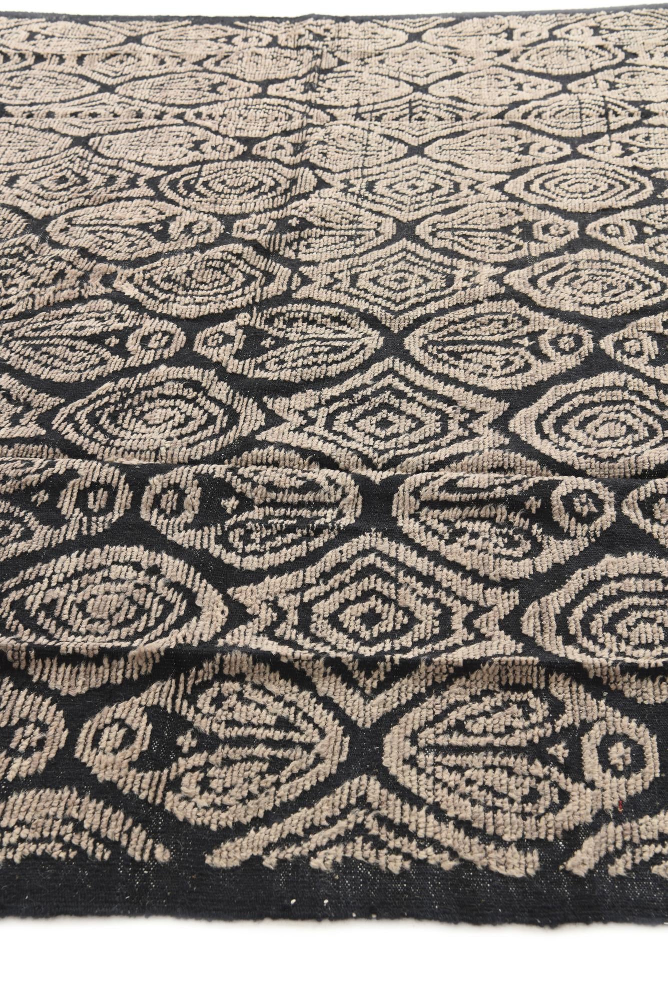 8' x 10' 3 Hand Knotted Darya Wool Rug