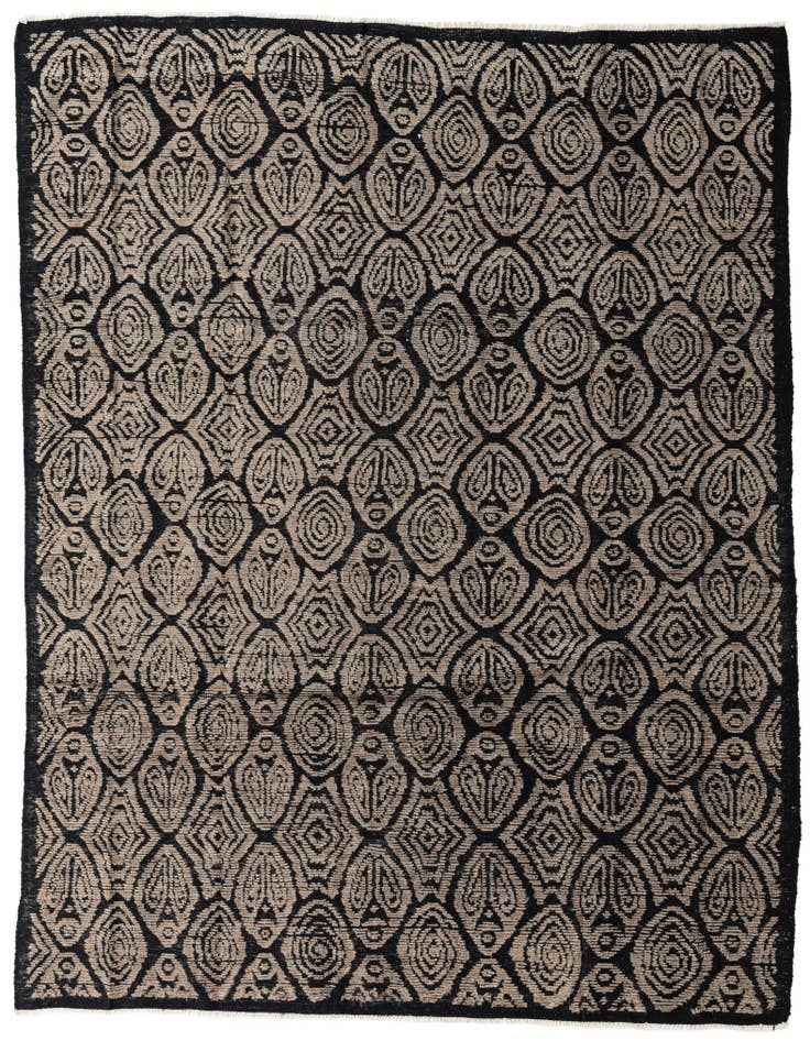 Detail image of 8' x 10' 3 Hand Knotted Darya Wool Rug