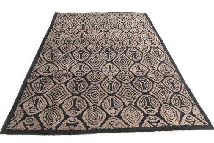 6' 3 x 9' 9 Hand Knotted Darya Wool Rug