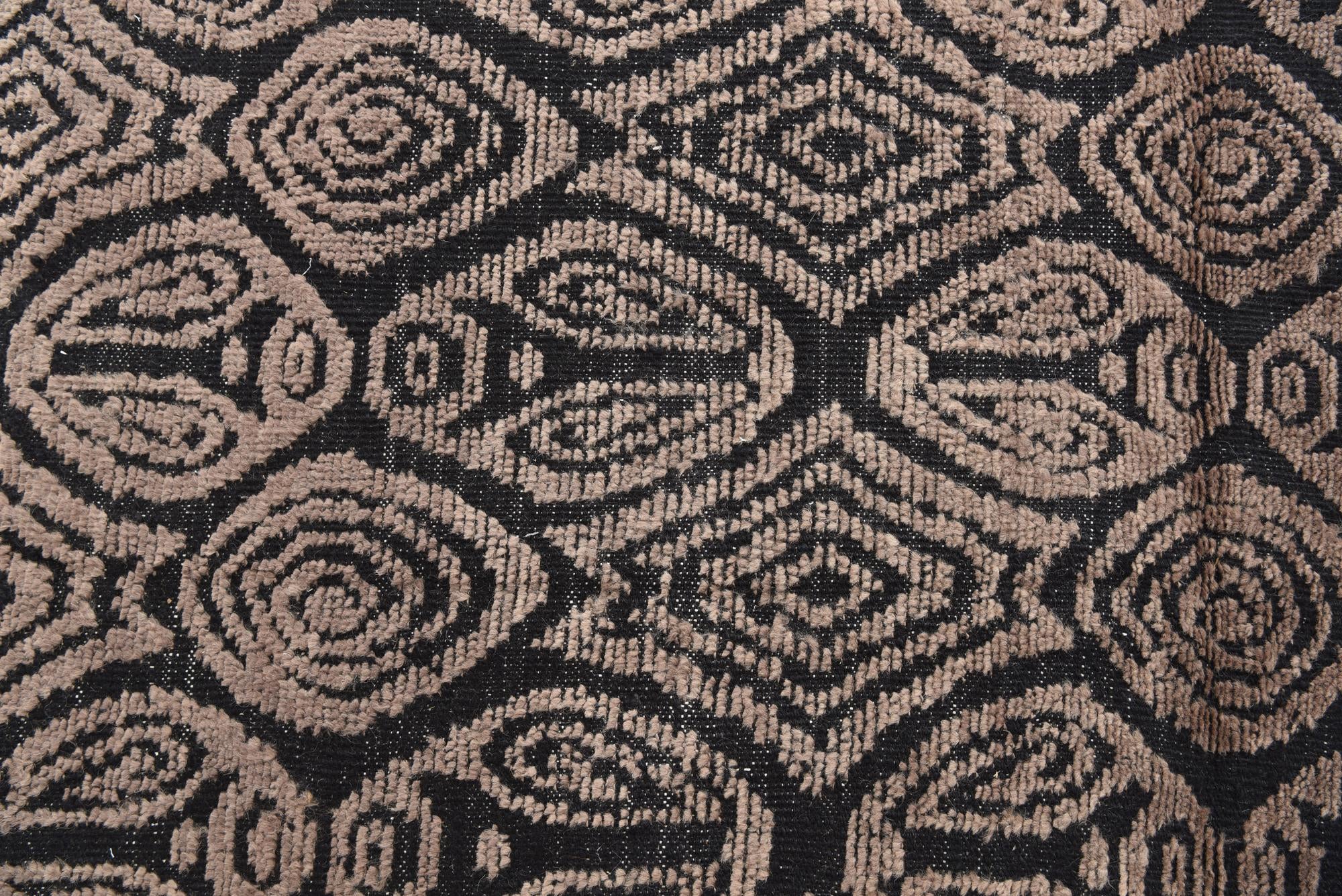 6' 3 x 9' 9 Hand Knotted Darya Wool Rug