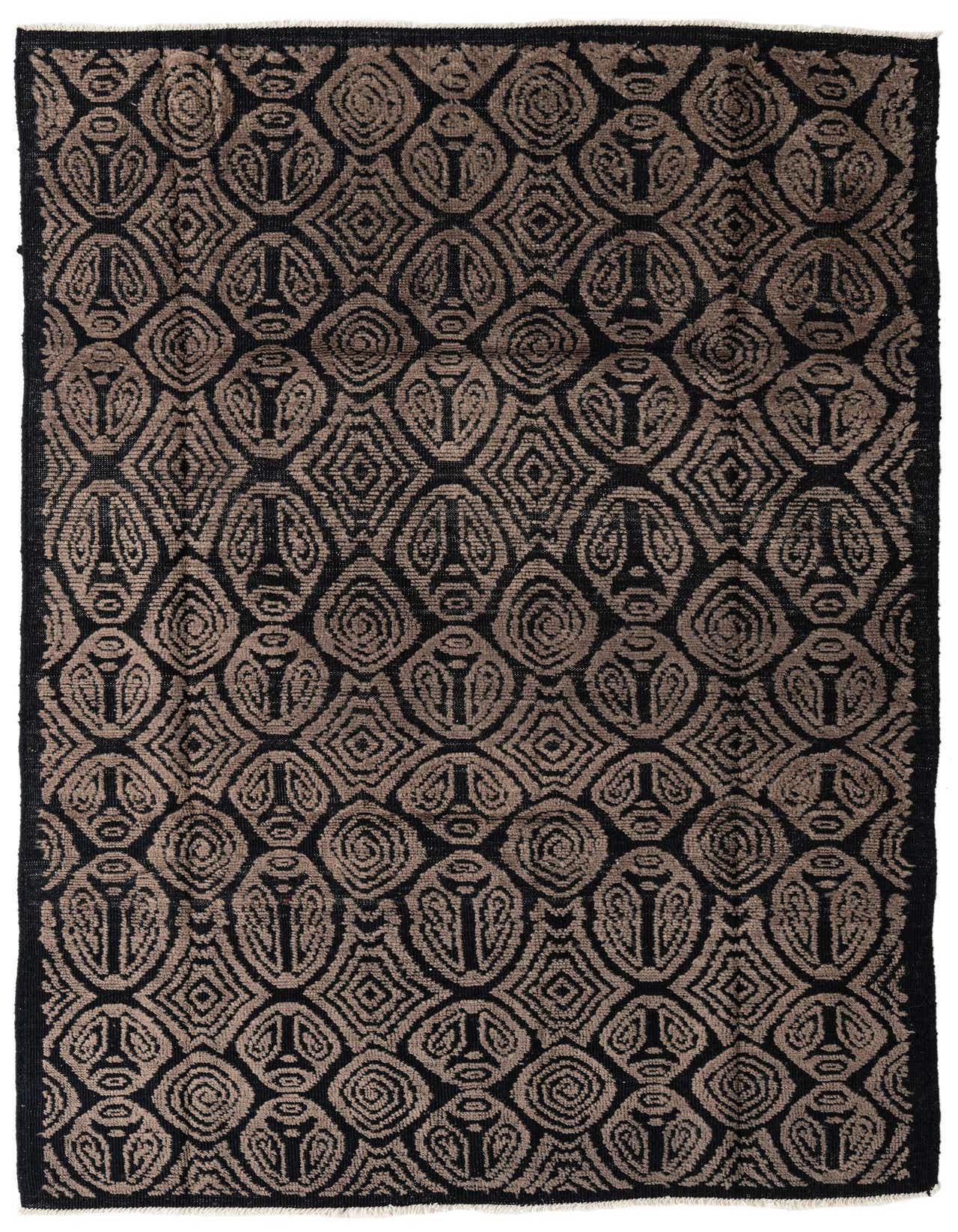 6' 3 x 9' 9 Hand Knotted Darya Wool Rug
