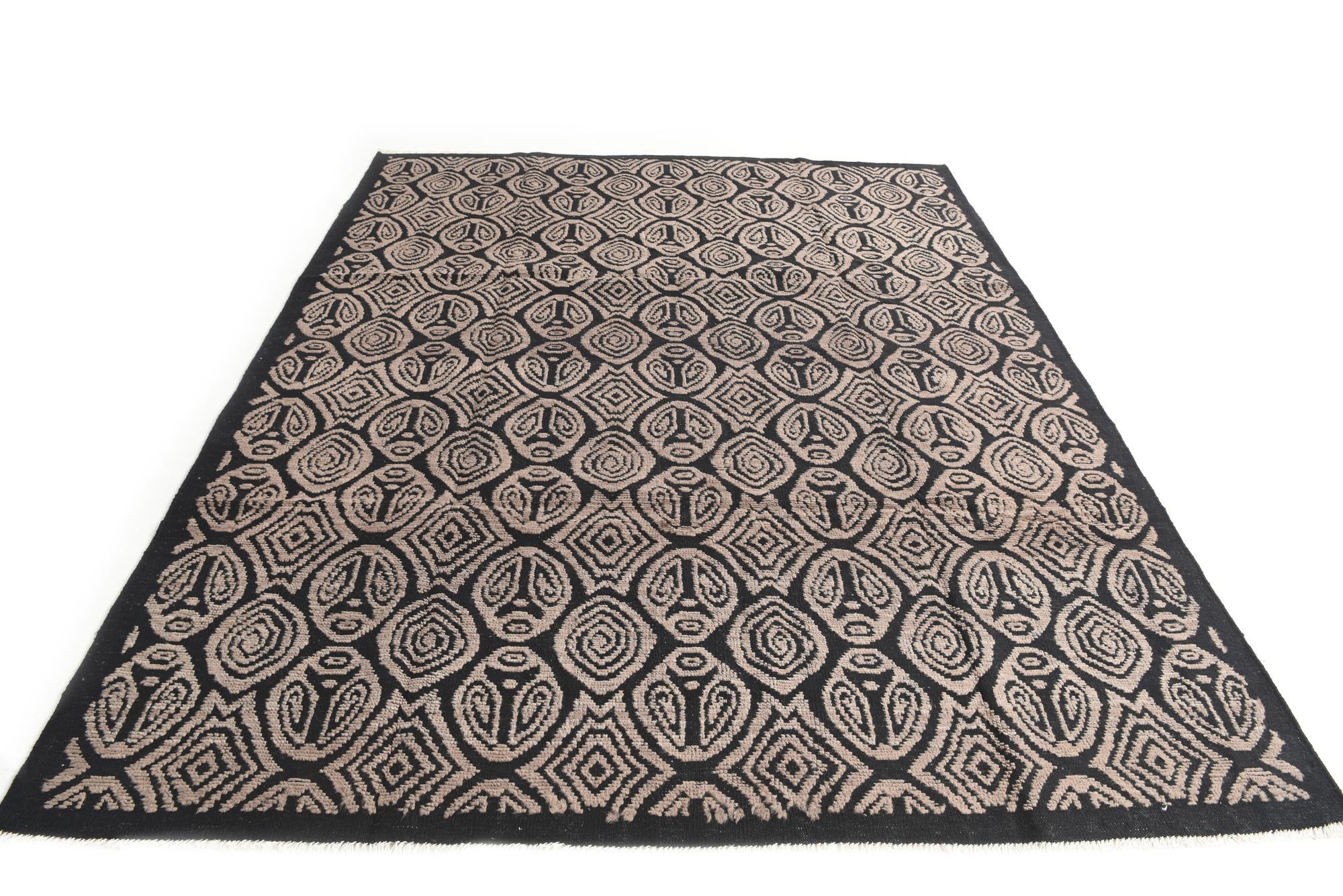 8' 3 x 10' 4 Hand Knotted Darya Wool Rug