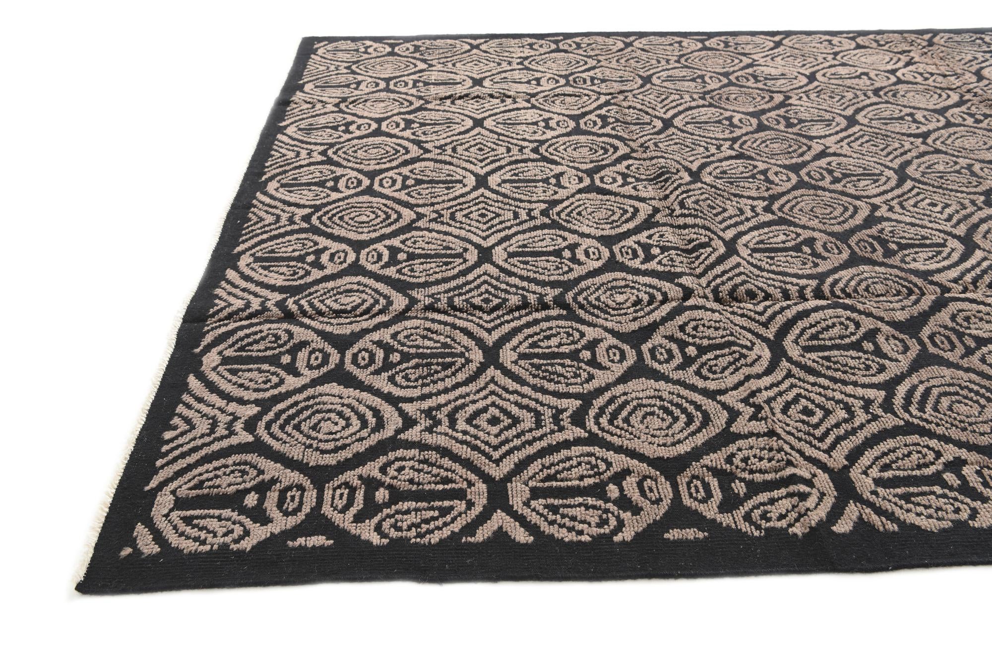 8' 3 x 10' 4 Hand Knotted Darya Wool Rug