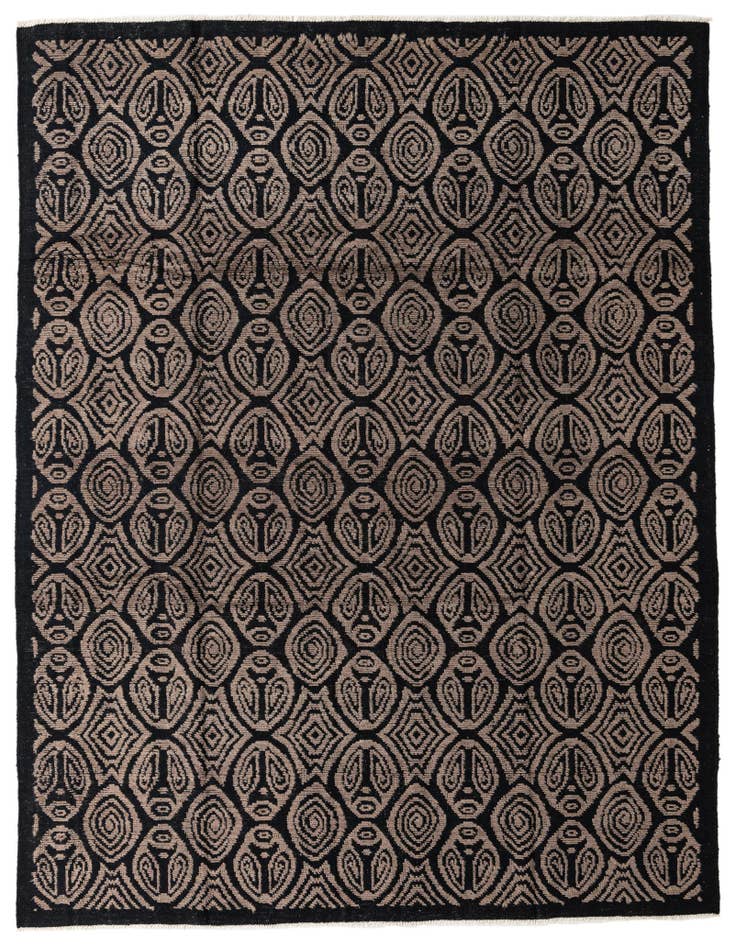 Detail image of 8' 3 x 10' 4 Hand Knotted Darya Wool Rug