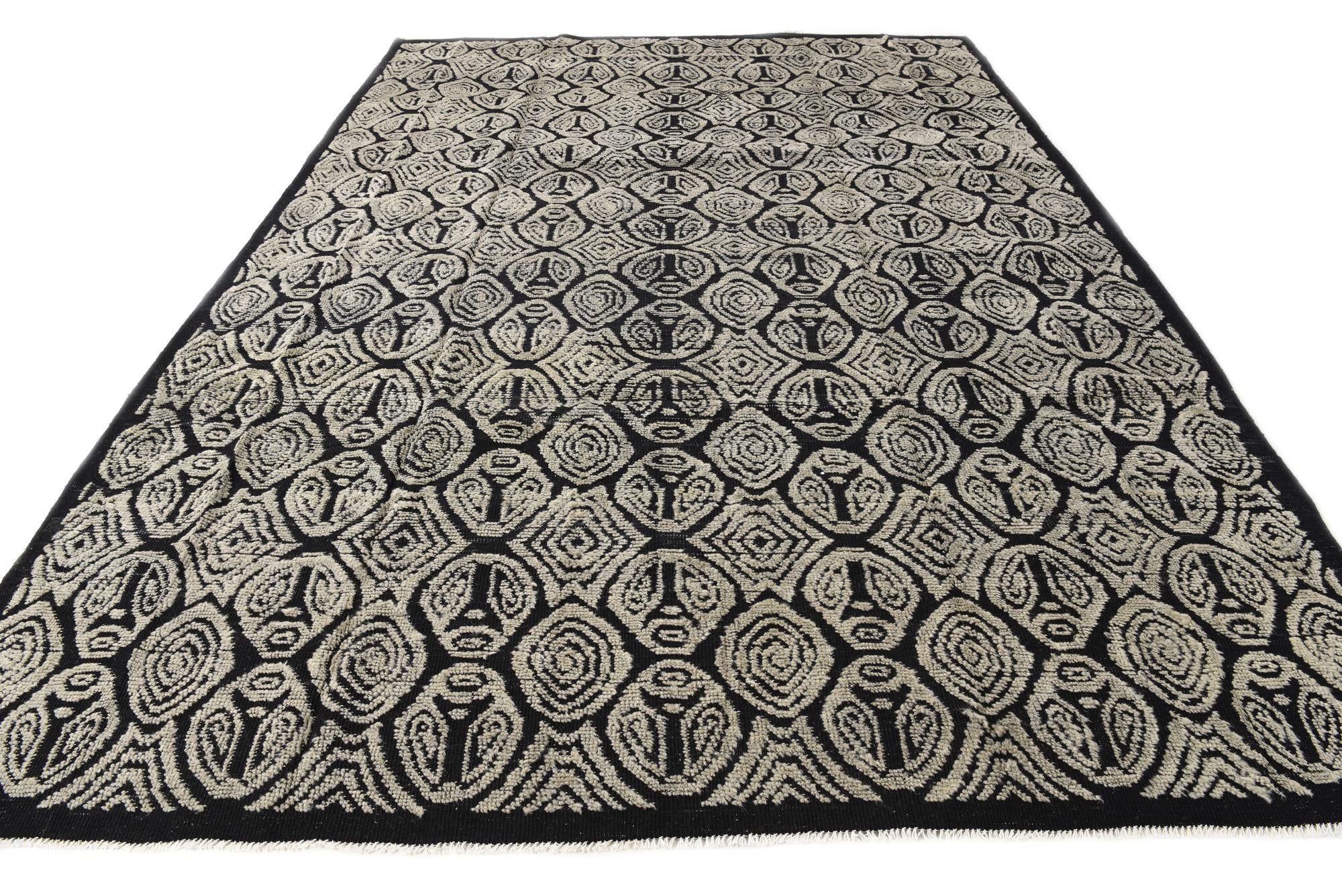 9' x 12' 8 Hand Knotted Darya Wool Rug