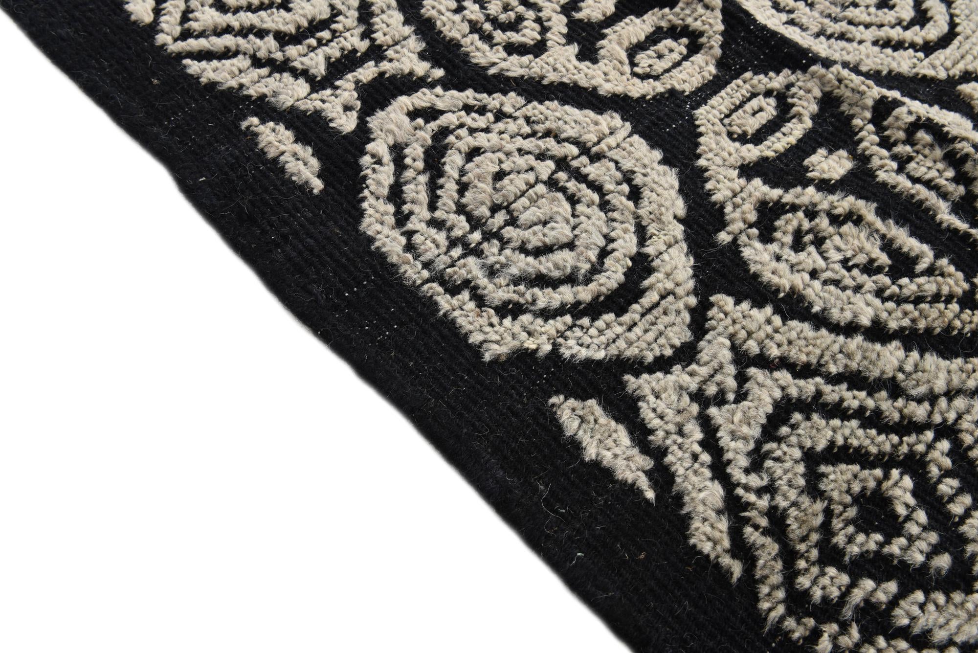 9' x 12' 8 Hand Knotted Darya Wool Rug