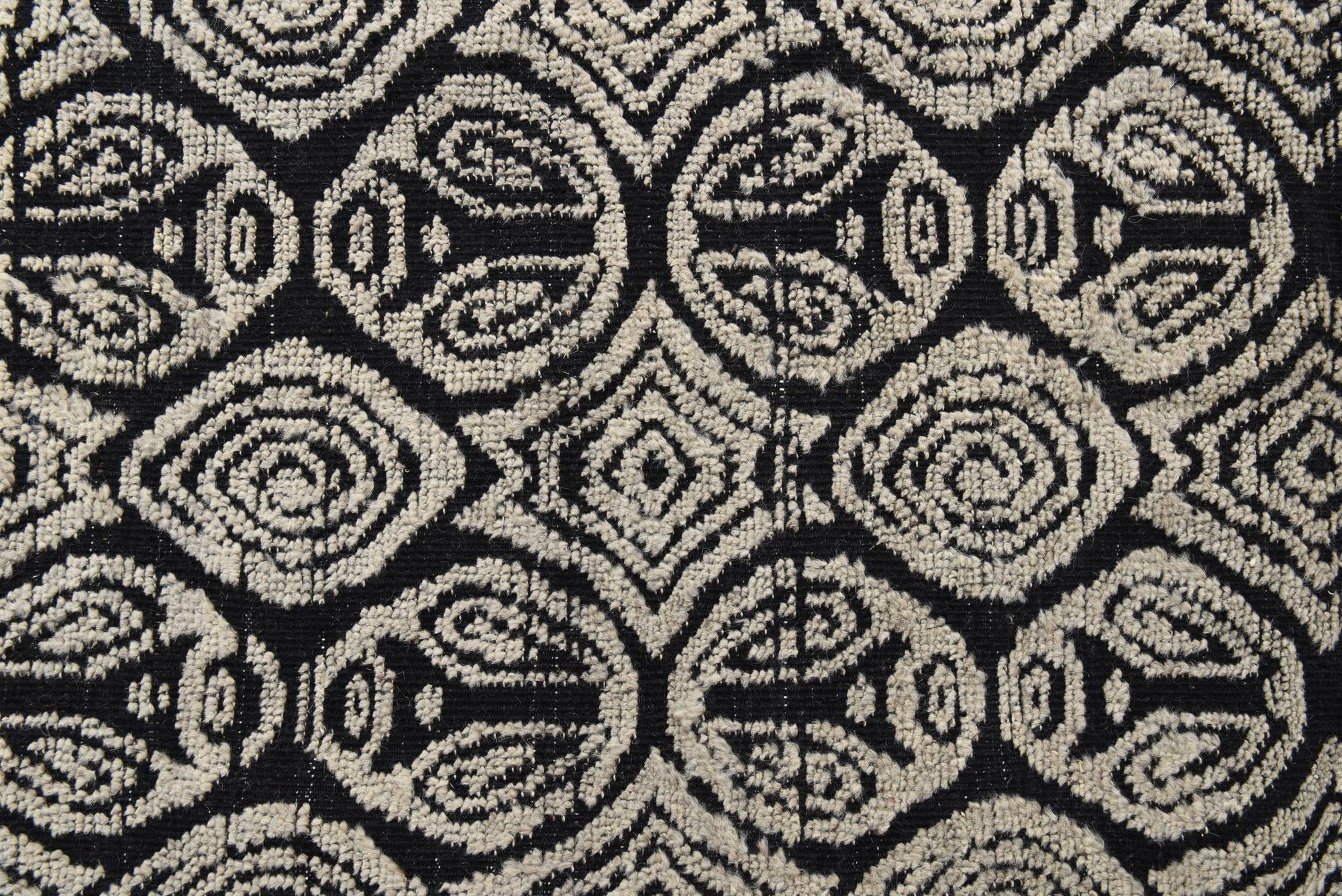9' x 12' 8 Hand Knotted Darya Wool Rug
