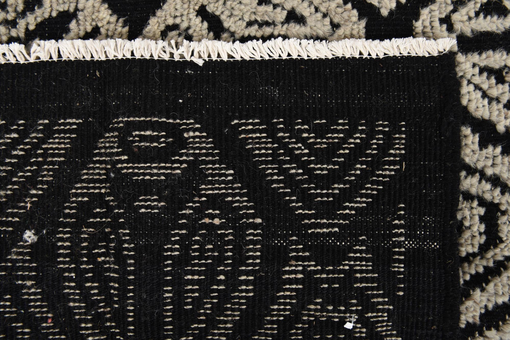 9' x 12' 8 Hand Knotted Darya Wool Rug