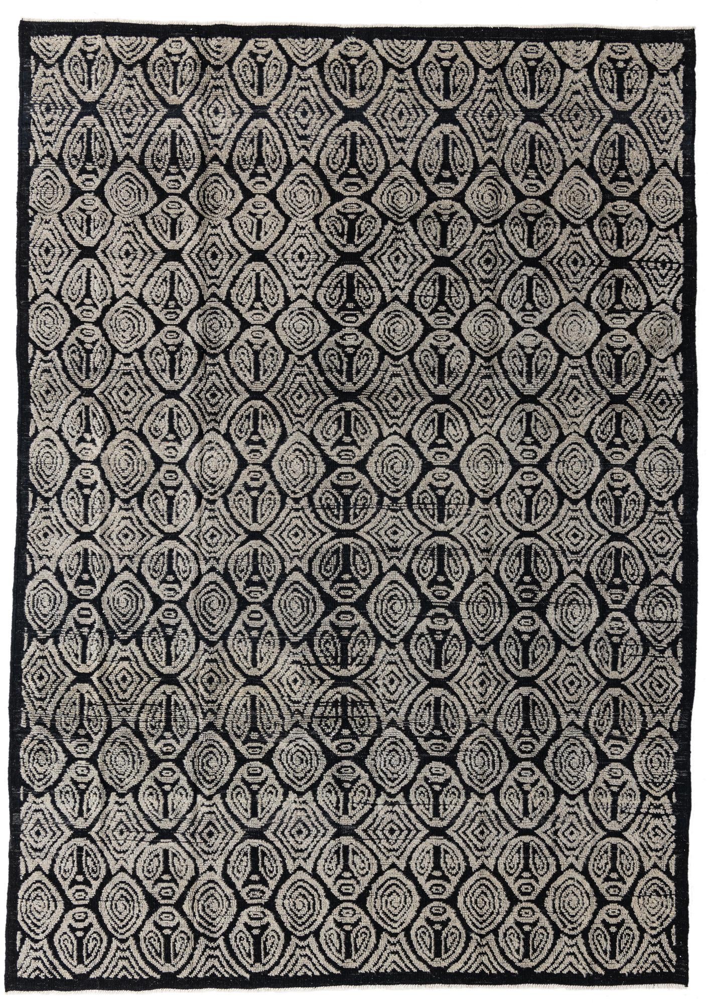 9' x 12' 8 Hand Knotted Darya Wool Rug