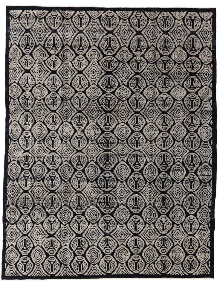 Detail image of 9' x 12' 8 Hand Knotted Darya Wool Rug