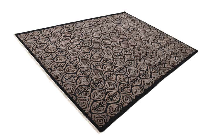 9' 4 x 12' 7 Hand Knotted Darya Wool Rug