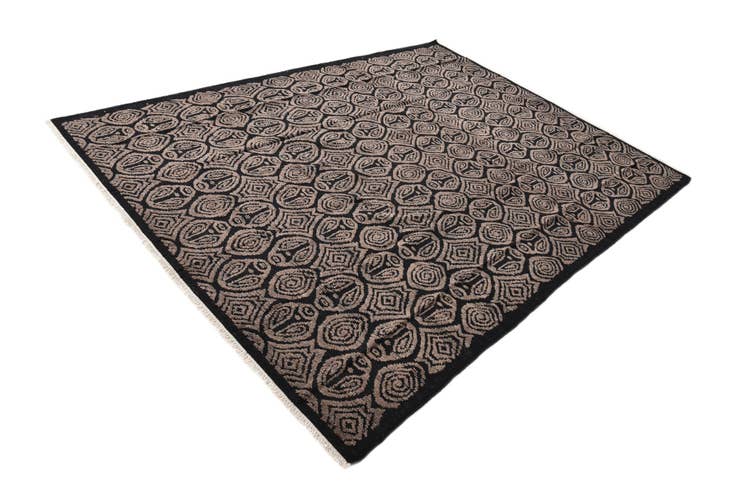 Detail image of 9' 4 x 12' 7 Hand Knotted Darya Wool Rug