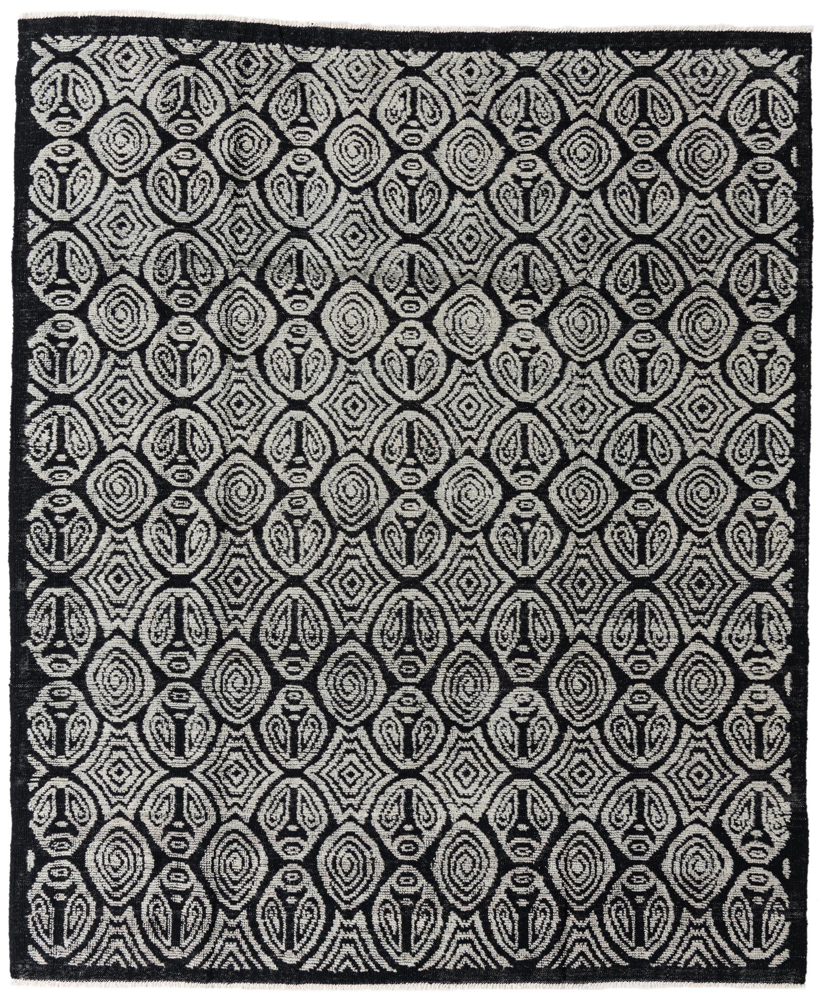 8' 6 x 10' 2 Hand Knotted Darya Wool Rug