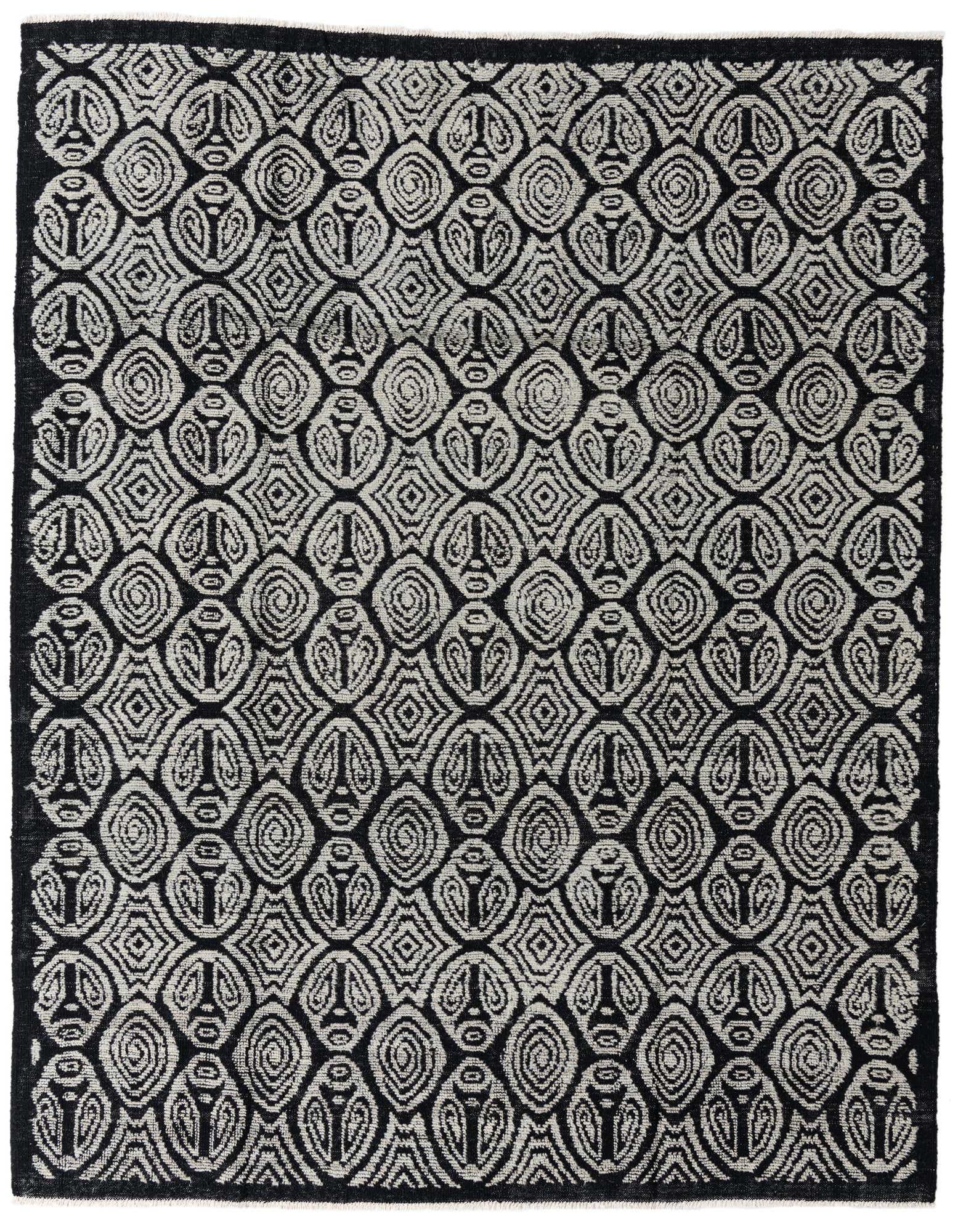 8' 6 x 10' 2 Hand Knotted Darya Wool Rug
