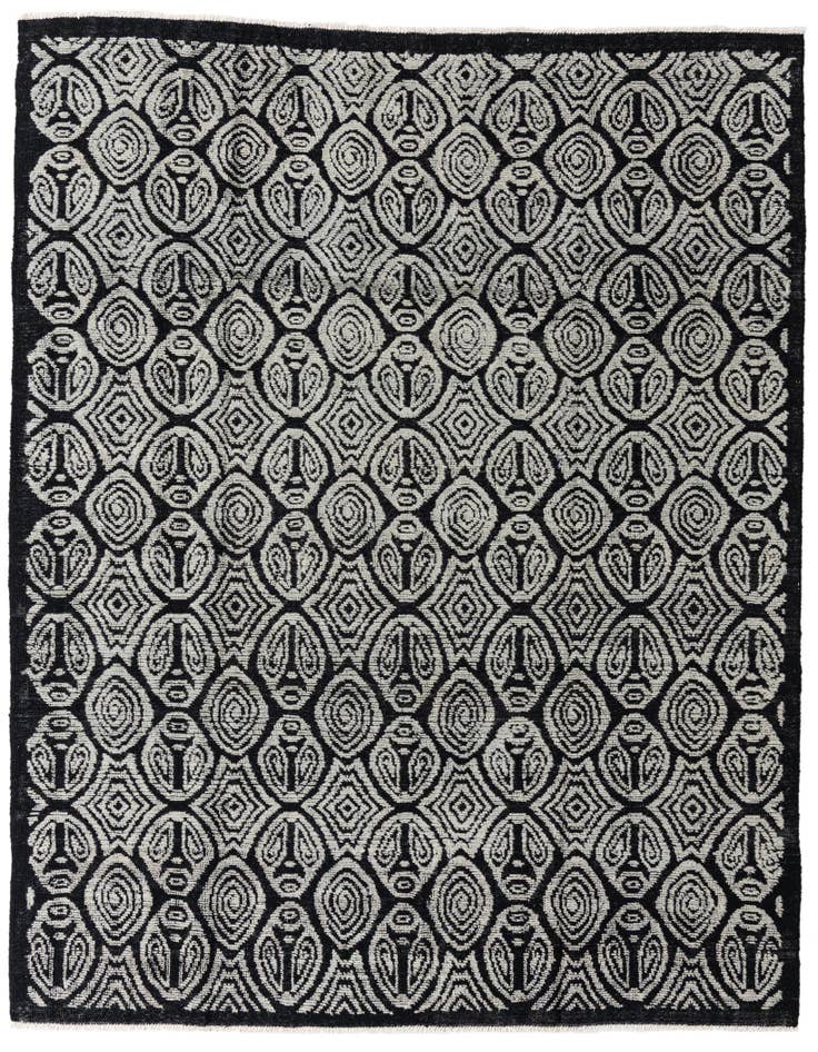 Detail image of 8' 6 x 10' 2 Hand Knotted Darya Wool Rug