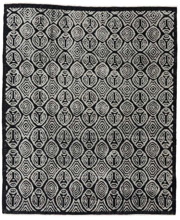 8' 6 x 10' 2 Hand Knotted Darya Wool Rug