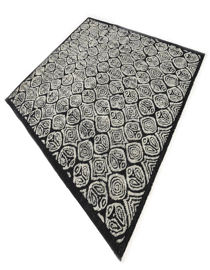 Detail image of 8' 5 x 9' 5  Hand Knotted Darya Wool Rug