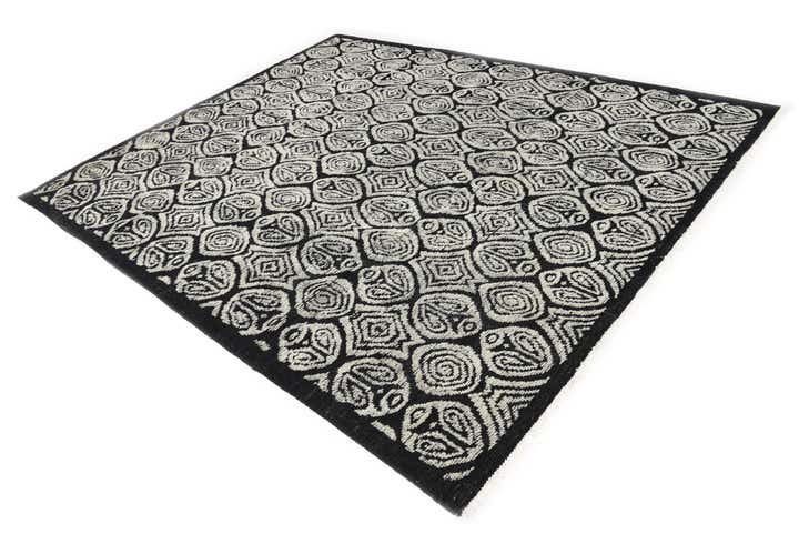 8' 5 x 9' 5 Hand Knotted Darya Wool Rug